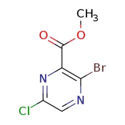 eMolecules​ Methyl 3-bromo-6-chloropyrazine-2-carboxylate | 13457-28-8