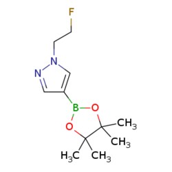eMolecules​ 1-(2-Fluoroethyl)-4-(4,4,5,5-tetramethyl-1,3,2-dioxaborolan-2-yl)-1h-pyrazole