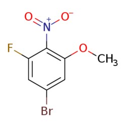 eMolecules​ 5-Bromo-1-fluoro-3-methoxy-2-nitrobenzene | 1137869-91-0 |