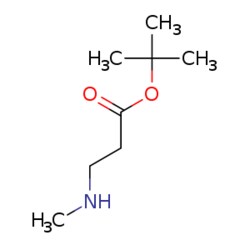 eMolecules​ tert-Butyl 3-(methylamino)propanoate | 143707-72-6 | 1G | Purity: