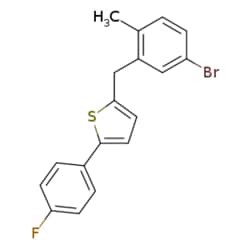 eMolecules​ 2-(5-Bromo-2-methylbenzyl)-5-(4-fluorophenyl)thiophene | 1030825-20-7