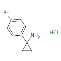 eMolecules​ 1-(4-Bromophenyl)cyclopropan-1-amine hydrochloride | 952289-92-8