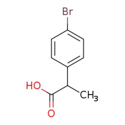 eMolecules​ 2-(4-Bromophenyl)propanoic acid | 53086-53-6 | 1G | Purity: