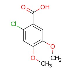 eMolecules​ 2-Chloro-4,5-dimethoxybenzoic acid | 60032-95-3 | 1G | Purity: