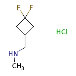 eMolecules​ [(3,3-difluorocyclobutyl)methyl](methyl)amine hydrochloride