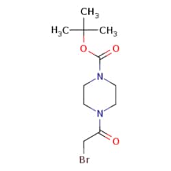 eMolecules​ tert-butyl 4-(bromoacetyl)-1-piperazinecarboxylate | 112257-12-2