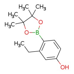 eMolecules​ 3-ethyl-4-(4,4,5,5-tetramethyl-1,3,2-dioxaborolan-2-yl)phenol