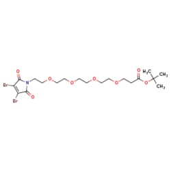eMolecules​ 3,4-Dibromo-Mal-PEG4-t-butyl ester | Broadpharm | 2030168-38-6