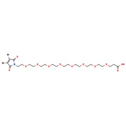 eMolecules​ 3,4-Dibromo-Mal-PEG8-acid | 100MG | Purity: 97%, Quantity: