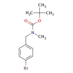 eMolecules​ tert-Butyl N-[(4-bromophenyl)methyl]-N-methylcarbamate | 260809-26-5