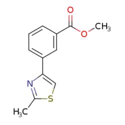 eMolecules​ 3-(2-Methyl-thiazol-4-yl)-benzoic acid methyl ester | 850375-07-4