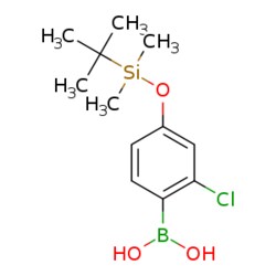 eMolecules​ 2-Chloro-4-[(tert-butyldimethylsilyl)oxy]phenylboronic acid