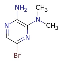 eMolecules​ 2-Amino-5-bromo-3-(dimethylamino)pyrazine | 89641-34-9 | 1G