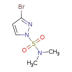 eMolecules​ 3-Bromo-1-(dimethylsulfamoyl)pyrazole | 500011-84-7 | 1G |