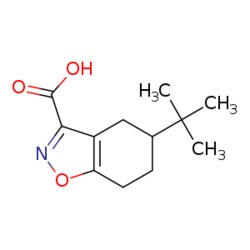 eMolecules​ 1,2-BENZISOXAZOLE-3-CARBOXYLIC ACID, 5-(1,1-DIMETHYLETHYL)-4,5,6,7-TETRAHYDRO-