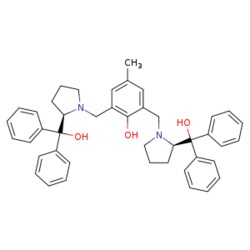 eMolecules​ 2,6-BIS[[(R)-2-[HYDROXY(DIPHENYL)METHYL]-1-PYRROLIDINYL]METHYL]-4-METHYLPHENOL