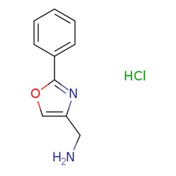 eMolecules​ (2-Phenyl-oxazol-4-yl)methylamine hydrochloride | 408352-90-9