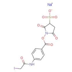 eMolecules​ Sulfosuccinimidyl (4-iodoacetyl)aminobenzoate | 144650-93-1
