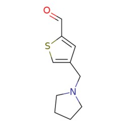 eMolecules​ 4-(Pyrrolidin-1-ylmethyl)thiophene-2-carbaldehyde | 893745-81-8