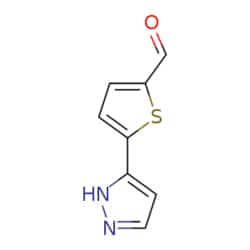 eMolecules​ 5-(1H-Pyrazol-5-yl)thiophene-2-carbaldehyde | 1015939-92-0