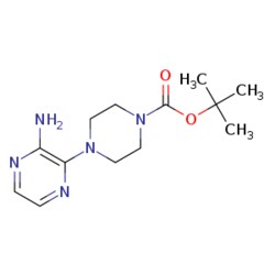 eMolecules​ 2-Amino-3-(4-boc-piperazin-1-yl)pyrazine | 1208542-95-3 | 1G