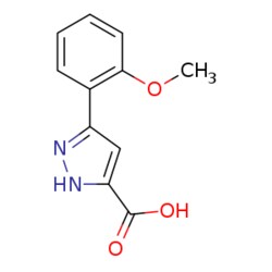 eMolecules​ 3-(2-Methoxyphenyl)-1h-pyrazole-5-carboxylic acid | 834868-54-1