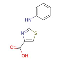 eMolecules​ 2-Anilino-1,3-thiazole-4-carboxylic acid | 165683-01-2 | 1G