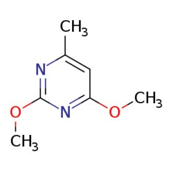 eMolecules​ 2,4-Dimethoxy-6-methylpyrimidine | 7781-23-9 | 5G | Purity: