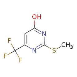 eMolecules​ 2-(Methylsulfanyl)-6-(trifluoromethyl)-4-pyrimidinol | 16097-62-4 | 5G | Purity: 97%