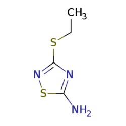eMolecules​ 3-Ethylsulfanyl[1,2,4]thiadiazol-5-ylamine | 6913-14-0 | 500MG,