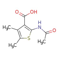 eMolecules​ 2-(Acetylamino)-4,5-dimethylthiophene-3-carboxylic acid | 13130-40-0