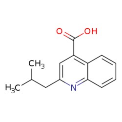 eMolecules​ 2-Isobutyl-quinoline-4-carboxylic acid | 24260-31-9 | 500MG,