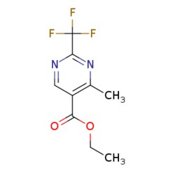 eMolecules​&nbsp;Ethyl 2-(trifluoromethyl)-4-methyl-5-pyrimidine carboxylate | 306960-67-8 | 1G | Purity: 97%