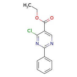 eMolecules​ Ethyl 4-chloro-2-phenyl-5-pyrimidinecarboxylate | 24755-82-6