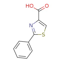 eMolecules​ 2-Phenyl-1,3-thiazole-4-carboxylic acid | 23012-16-0 | 500MG