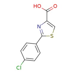 eMolecules​ 2-(4-Chlorophenyl)-1,3-thiazole-4-carboxylic acid | 17228-98-7