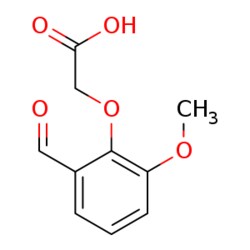 eMolecules​ 2-(2-Formyl-6-methoxyphenoxy)acetic acid | 40359-30-6 | 1G