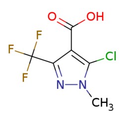 eMolecules​ 5-Chloro-1-methyl-3-(trifluoromethyl)-1H-pyrazole-4-carboxylic