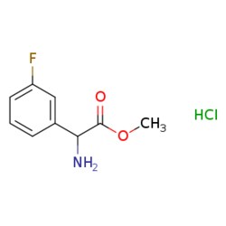 eMolecules​ Methyl amino(3-fluorophenyl)acetate hydrochloride | 42718-21-8