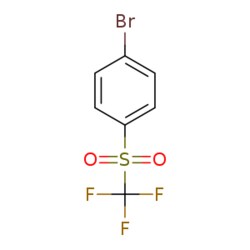 eMolecules​ 1-Bromo-4-[(trifluoromethyl)sulfonyl]benzene | 312-20-9 | 1G