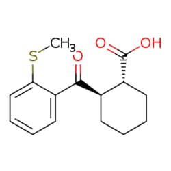 eMolecules​ trans-2-(2-Thiomethylbenzoyl)cyclohexane-1-carboxylic acid