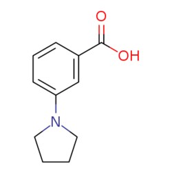 eMolecules​ 3-Pyrrolidin-1-yl-benzoic acid | 72548-79-9 | 1G, Quantity: