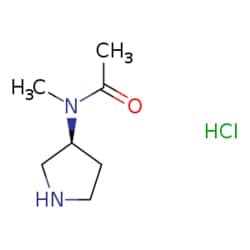 eMolecules​ (S)-N-Methyl-N-(pyrrolidin-3-yl)acetamide hydrochloride (In