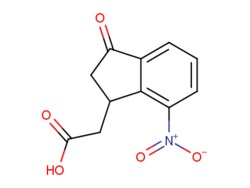 AURUM PHARMATECH INC 2-(7-nitro-3-oxo-2,3-dihydro-1H-inden-1-yl)acetic