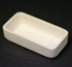 Advalue Technologies Alumina Crucible Rectangular, Quantity: Each of 1