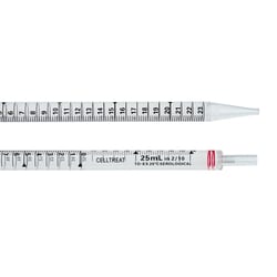 CELLTREAT Scientific Products 25mL Serological Pipet, Paper/Plastic Wrapped, Sterile