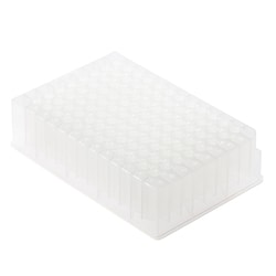 CELLTREAT Scientific Products 96 Deep Well Storage Plate, 1.0mL, PP, Round Well, V-Bottom, Sterile