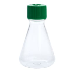 CELLTREAT Scientific Products 250mL Erlenmeyer Flask, Vent Cap, Plain Bottom,