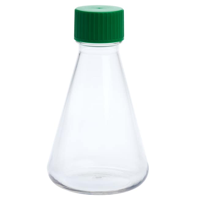 CELLTREAT Scientific Products 500mL Erlenmeyer Flask, Solid Cap, Plain
