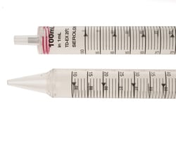 CELLTREAT Scientific Products 100mL Pipet, Individually Wrapped, Plastic/Plastic, Bag, Sterile, 50/CS